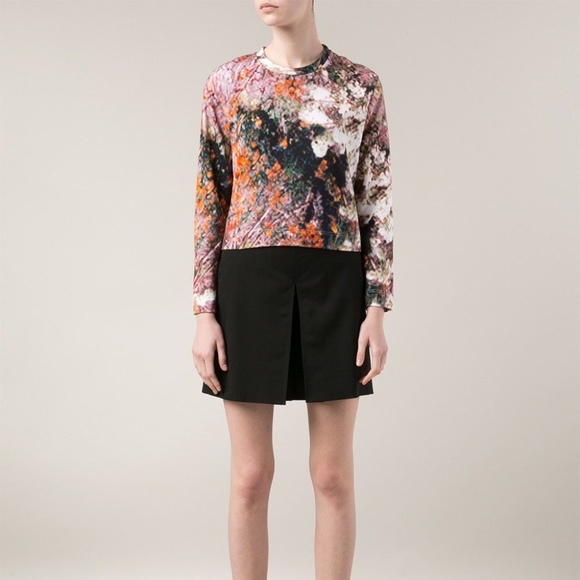 Carven Tops - Carven Molleton Tree Print Floral Sweatshirt, M